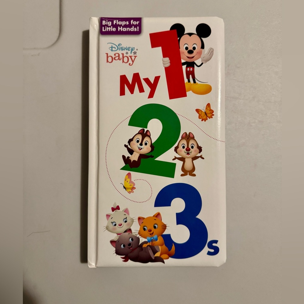 Disney Baby My 123s Learning Book with Red, Green, Blue